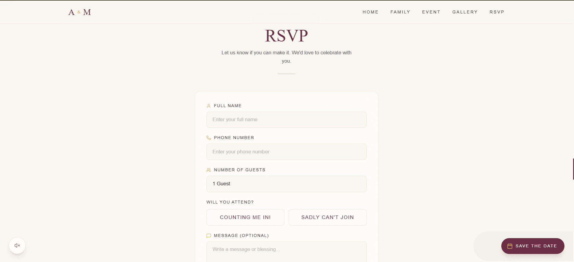 RSPV website — 4