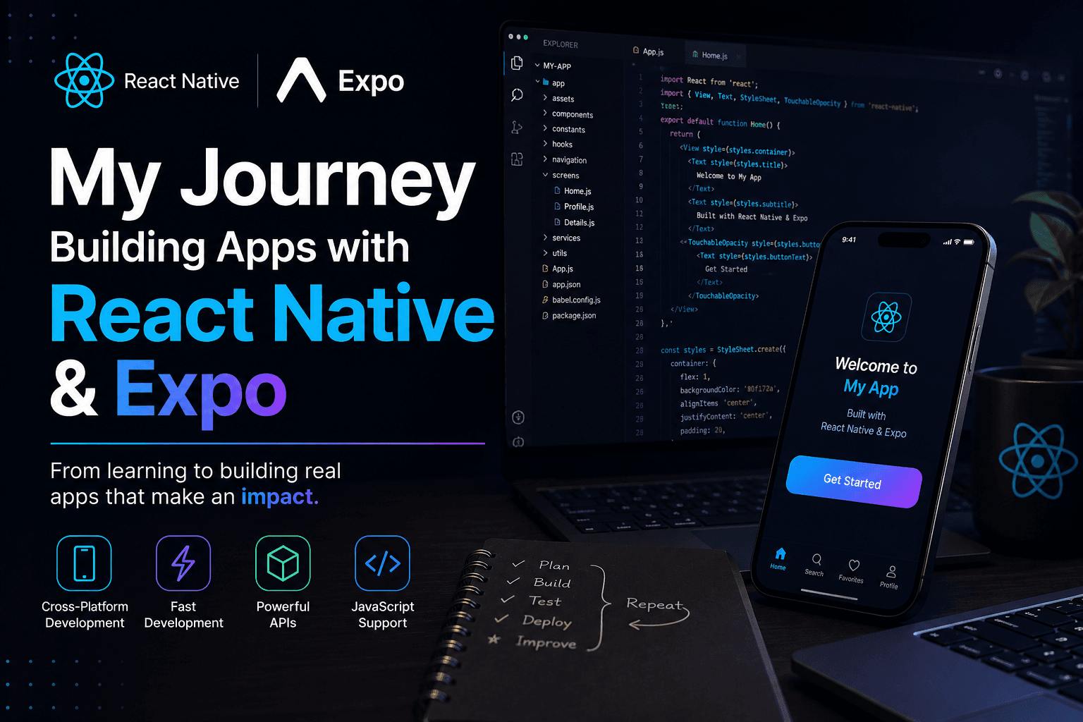 From Web to Mobile: My Journey Building Apps with React Native & Expo