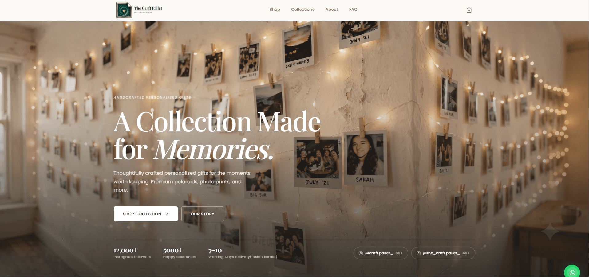 The Craft Pallet — E-commerce & Order Management Platform — 1